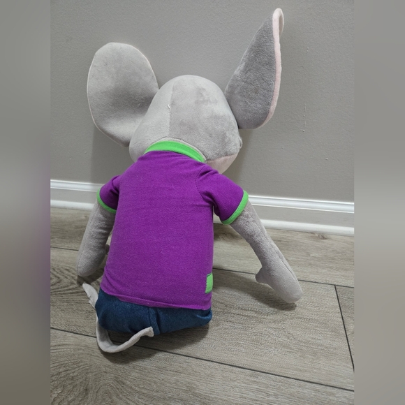 Chuck E Cheese Plush Large Stuffed Animal Toy 32" 2013 - Picture 6 of 9
